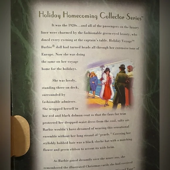 HALLMARK SPECIAL EDITION HOLIDAY VOYAGE BARBIE 1997 - Picture 6 of 11